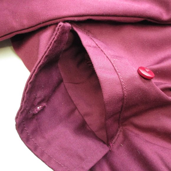 Men’s Jacket Cotton Works Full Zip Warm Up Casual Work Wear Collared Coat L NWT - Picture 4 of 7